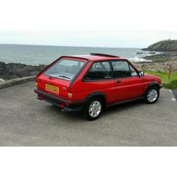 Ford fiesta mk2 xr2 E reg