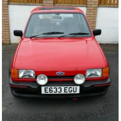 Ford fiesta mk2 xr2 E reg