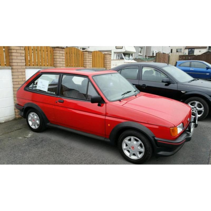 Ford fiesta mk2 xr2 E reg