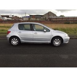 04 REG PEUGEOT 307 1.4 MOT 1 YEAR astra focus golf civic megane 206 c3