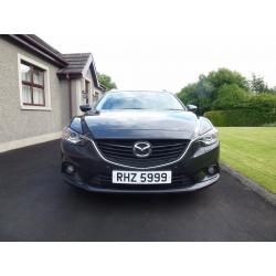 2013 (October) Mazda 6 Estate Diesel 175bhp Nav 6 Speed Manual