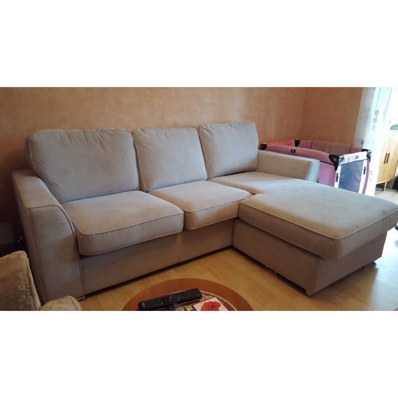 3 Seater Sofa and Foot Stool