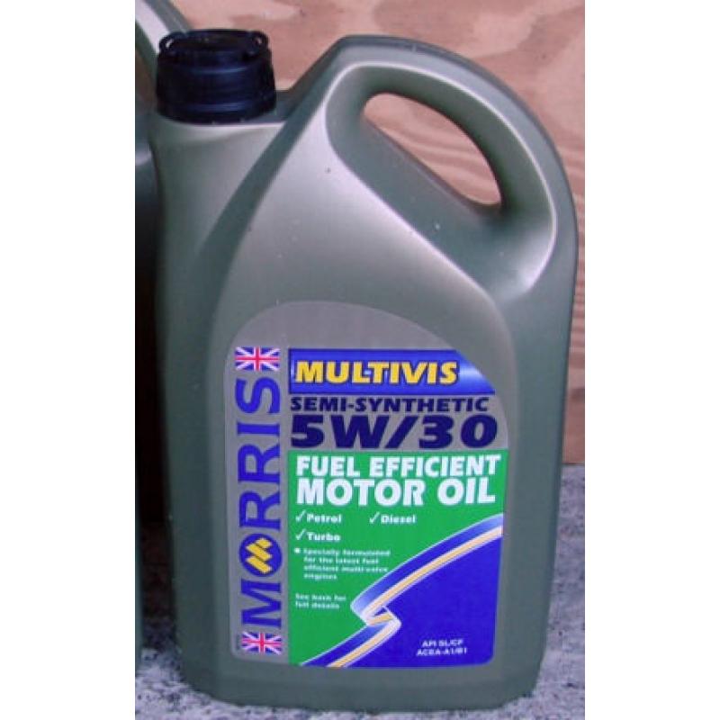 Motor oil (unused, of course) 5W/30