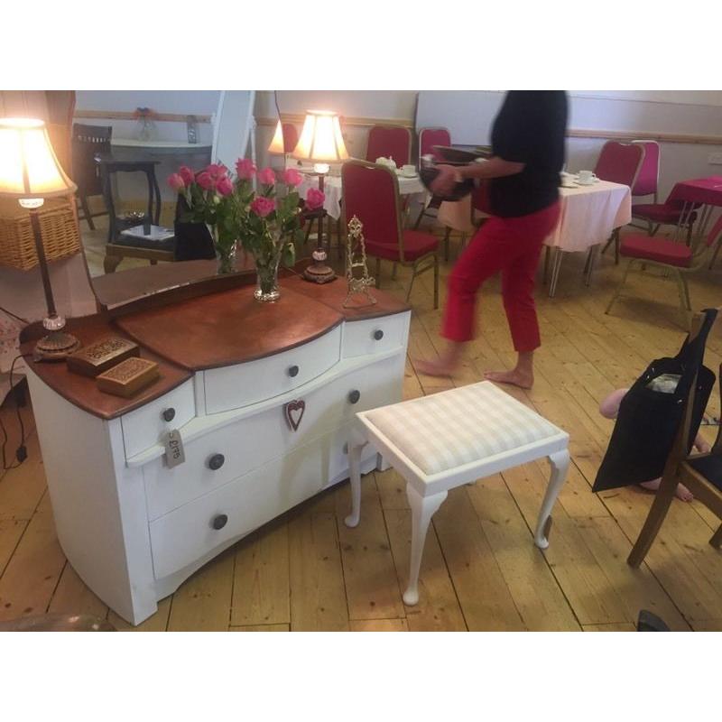 Shabby chic up cycled 1950s dressing table