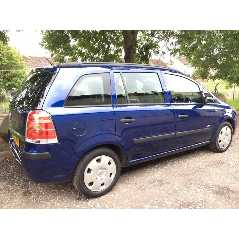 07 Reg Vauxhall Zafira 1.6 Life NEW SHAPE (7 SEATS)not scenic galaxy 807 sedona vectra 307 mondeo