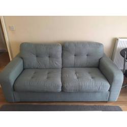 FOR SALE SOFAS JOHN LEWIS PERFECT CONDITION 6 MONTHS OLD .