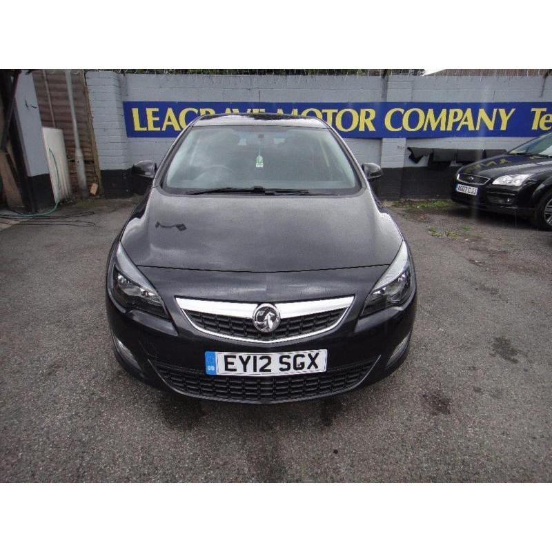 2012 Vauxhall Astra 1.7 CDTi ecoFLEX 16v Exclusiv 5dr (start/stop)