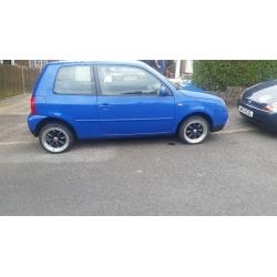 VOLKSWAGON LUPO 1.4 2000. M.O.T AUGUST 2017