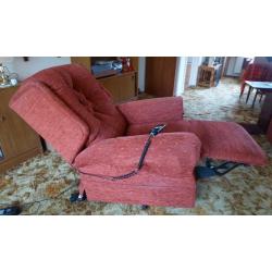 Riser recliner chair suit male. Very good condition.