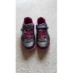 Girl's Clarks trainers size 12F