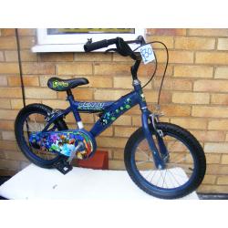 16" WHEEL BEN 10 BIKE IN GOOD WORKING ORDER AGE 4+