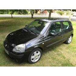 Renault Clio 1.2 Black 2002 2005 2006 2007 Choice of with LONG MOT,S …1.2 BLACK