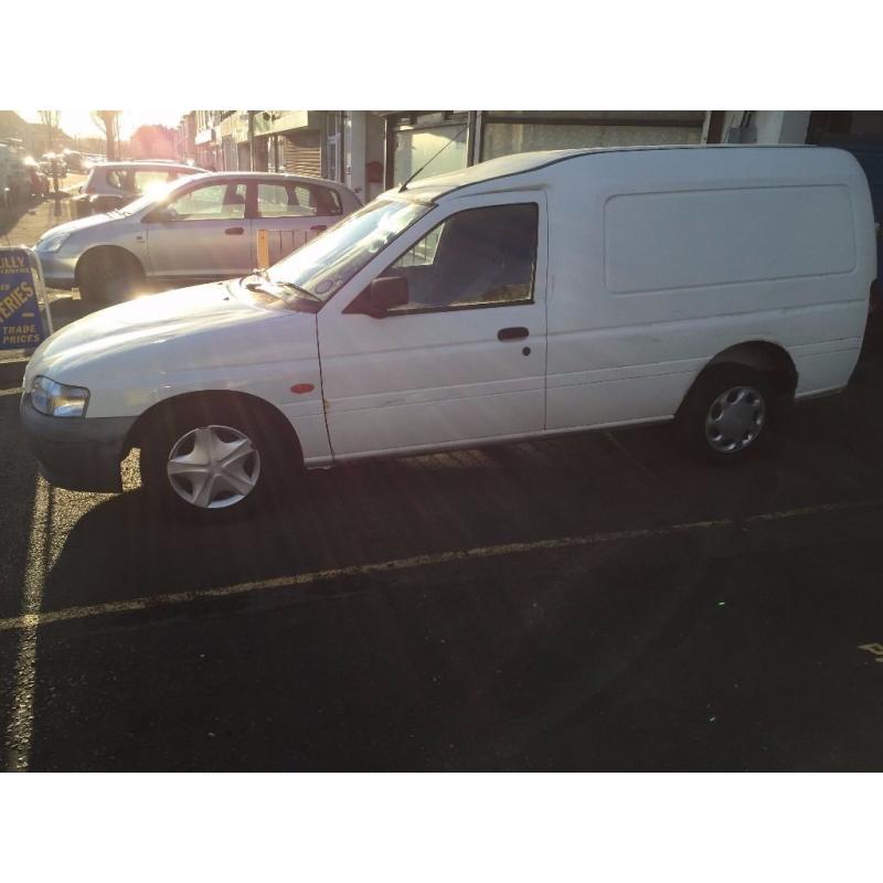 Ford Escort 1.8 Diesel Van White Manual 12 Months MOT Bargain