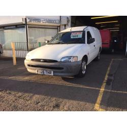 Ford Escort 1.8 Diesel Van White Manual 12 Months MOT Bargain