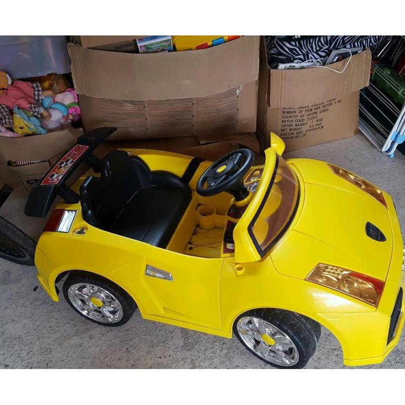 Battery operated car