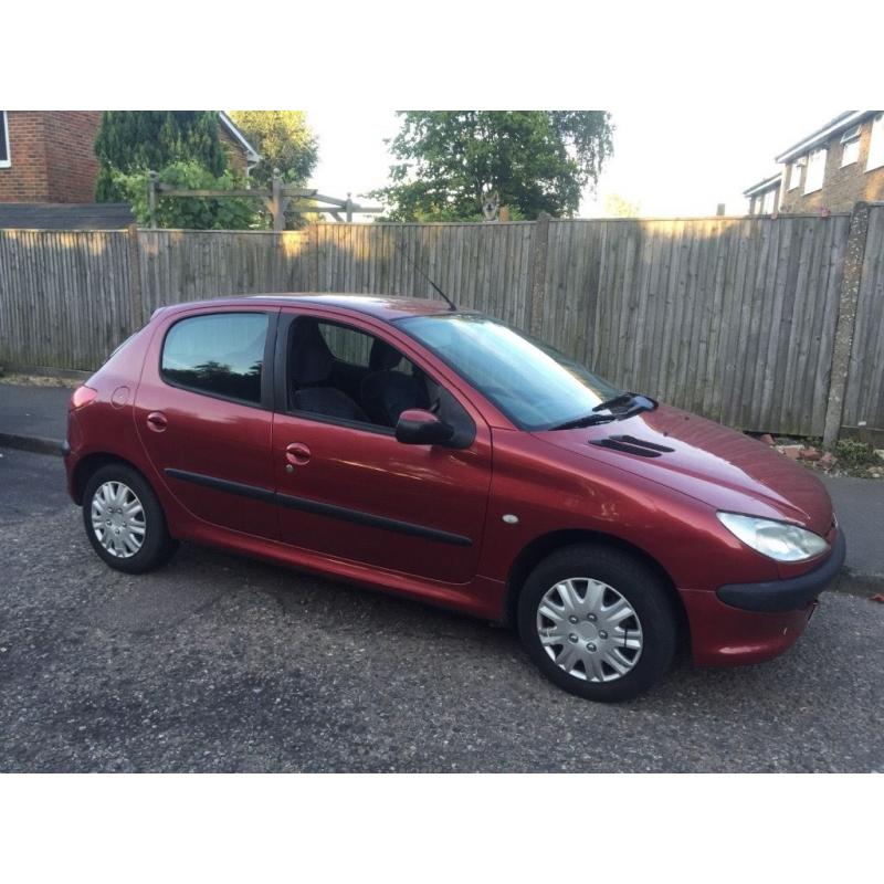 Peugeot 206 1.4 Petrol with MOT 03/2017 ONLY 47k miles 495