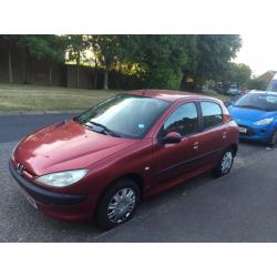 Peugeot 206 1.4 Petrol with MOT 03/2017 ONLY 47k miles 495