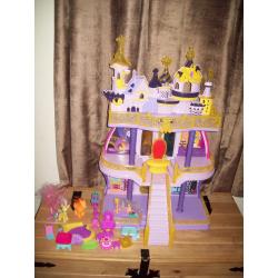 my little pony canterlot castle like new