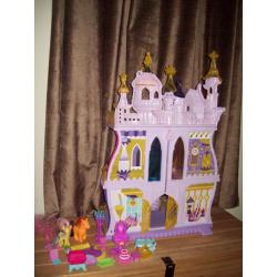 my little pony canterlot castle like new