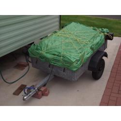 Galvanized 3ft x 4ft trailer