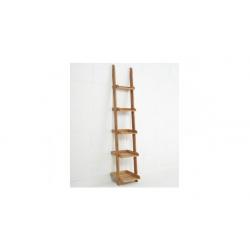 Oak LEANING Ladder Shelf