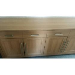 Large Sideboard walnut effect