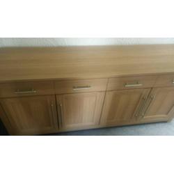 Large Sideboard walnut effect