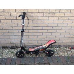 Space Scooter Black and Red