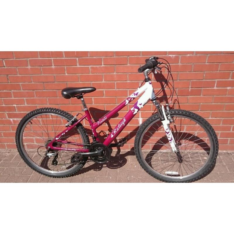 Raleigh Venture ladies mountain bike 15 inch lightweight alloy frame and fork