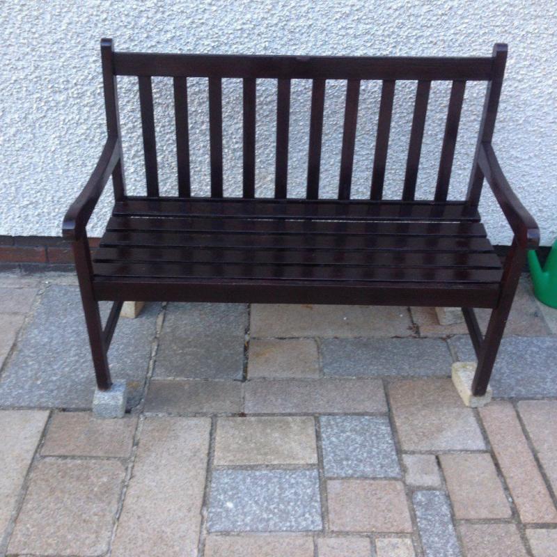 SUMMER SEAT GARDEN BENCH PATIO SEAT HARDWOOD