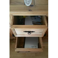 Oak side board / cabinet