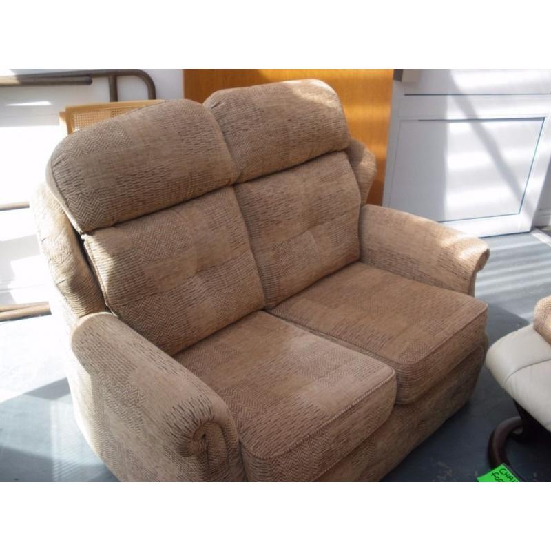 G-PLAN 2 SEATER SOFA AND CHAIR