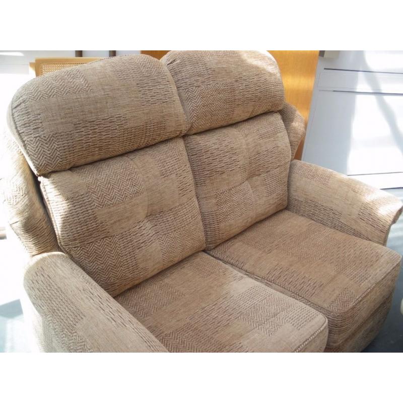 G-PLAN 2 SEATER SOFA AND CHAIR