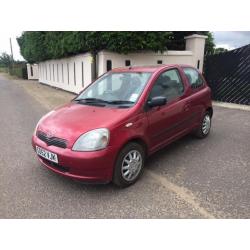 2003 Toyota Yaris 1.3 VVTi Red 2002MY Colour Collection