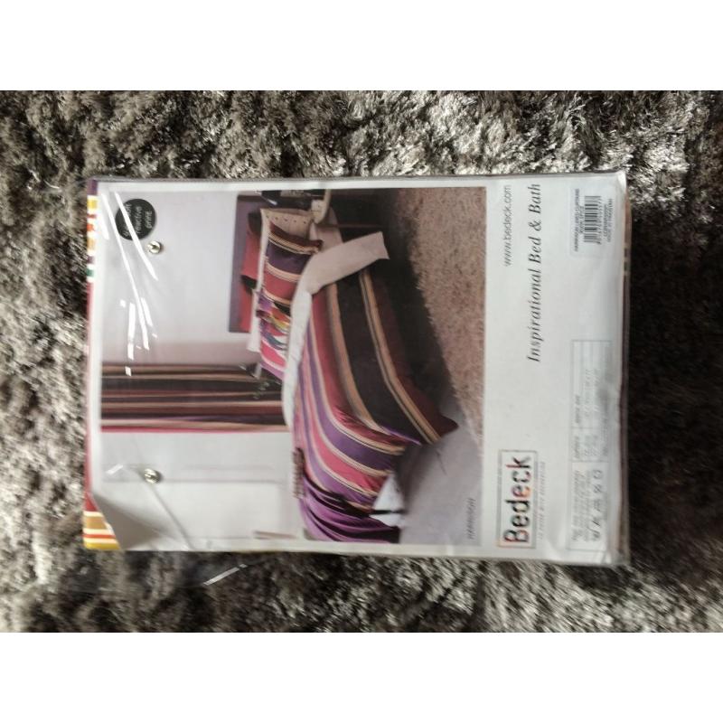 Bedeck curtains new unopened