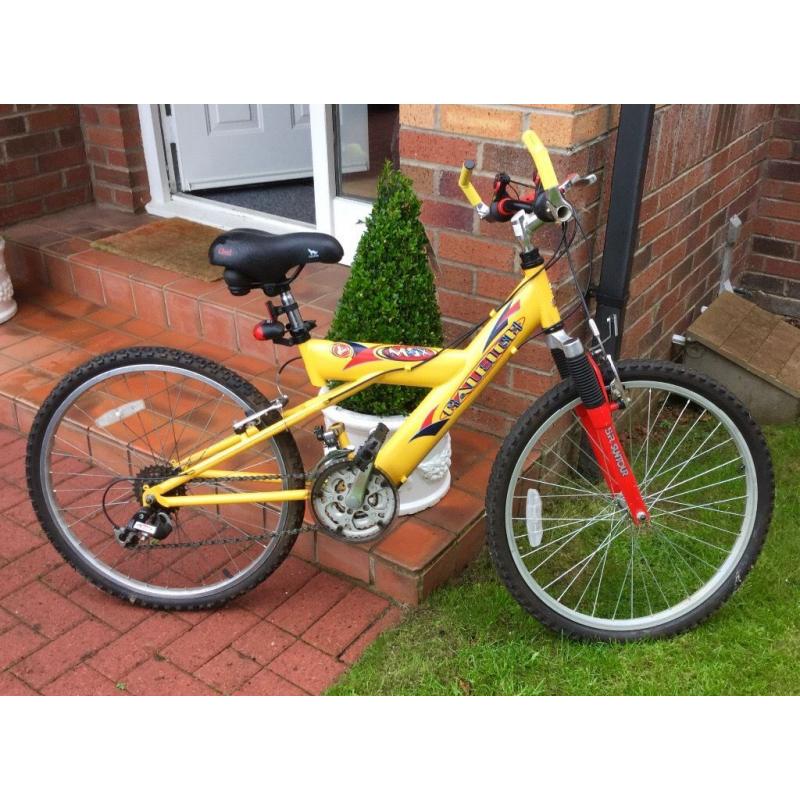 Boys Raleigh Max Mountain Bike. 24" wheels.