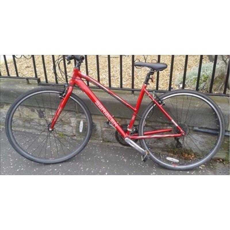 Red Saracen Bike