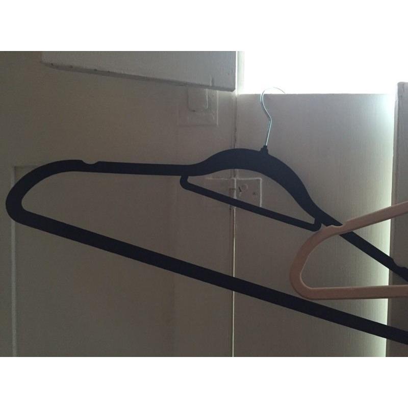 58 velour clothes hangers