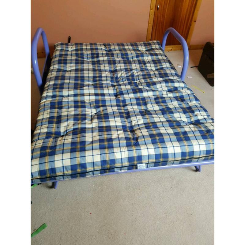 like new metal metal frame sofa bed