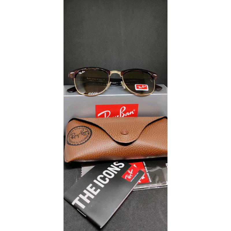 Ray-ban clubmaster sunglasses tortoishell