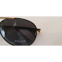 Mens versace police gold desing sun glasess