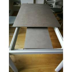 Italian designer extending dining table like new ceramic top 140 - 180 - 220 Calligaris